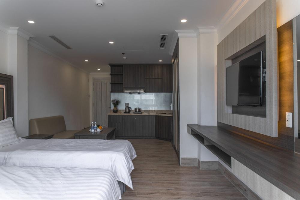 เซเว่น ซี โฮเต็ล แอนด์ อพาร์ตเมนต์ Hotel ญาจาง ภายนอก รูปภาพ