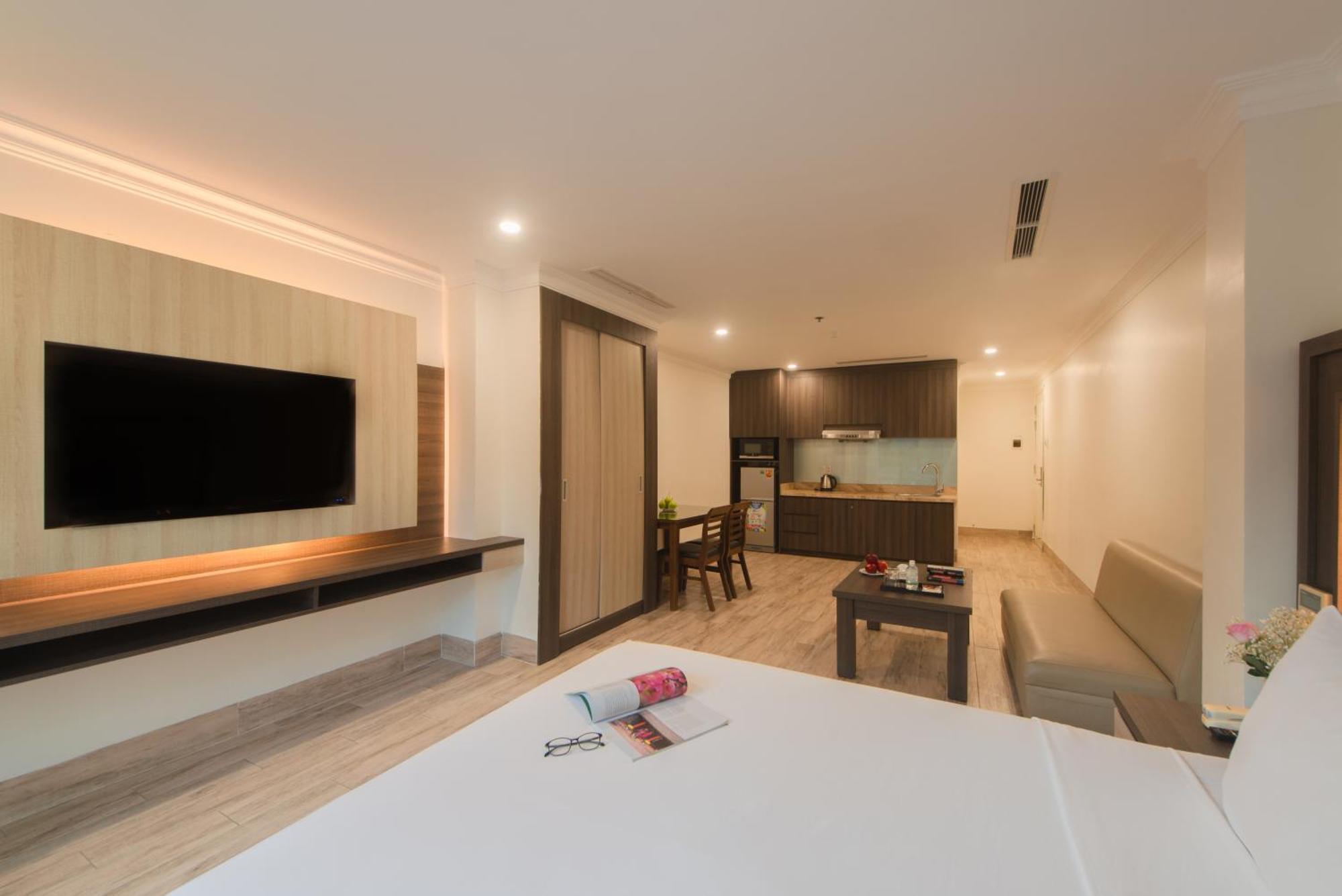เซเว่น ซี โฮเต็ล แอนด์ อพาร์ตเมนต์ Hotel ญาจาง ภายนอก รูปภาพ